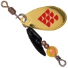 Вращающаяся блесна Palms Spin Walk Clevis 2.6g #GBK