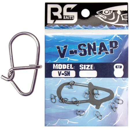 Застежки BS Baits V-Snap #00000 (10шт.)