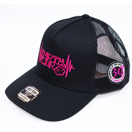 Кепка Thirty34Four Mesh Cap (Pink Logo)
