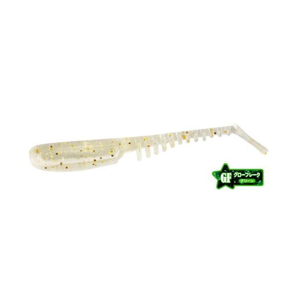 Силиконовая приманка DUO Tetra Works Uber 1.9" #S512 Gold Stardust