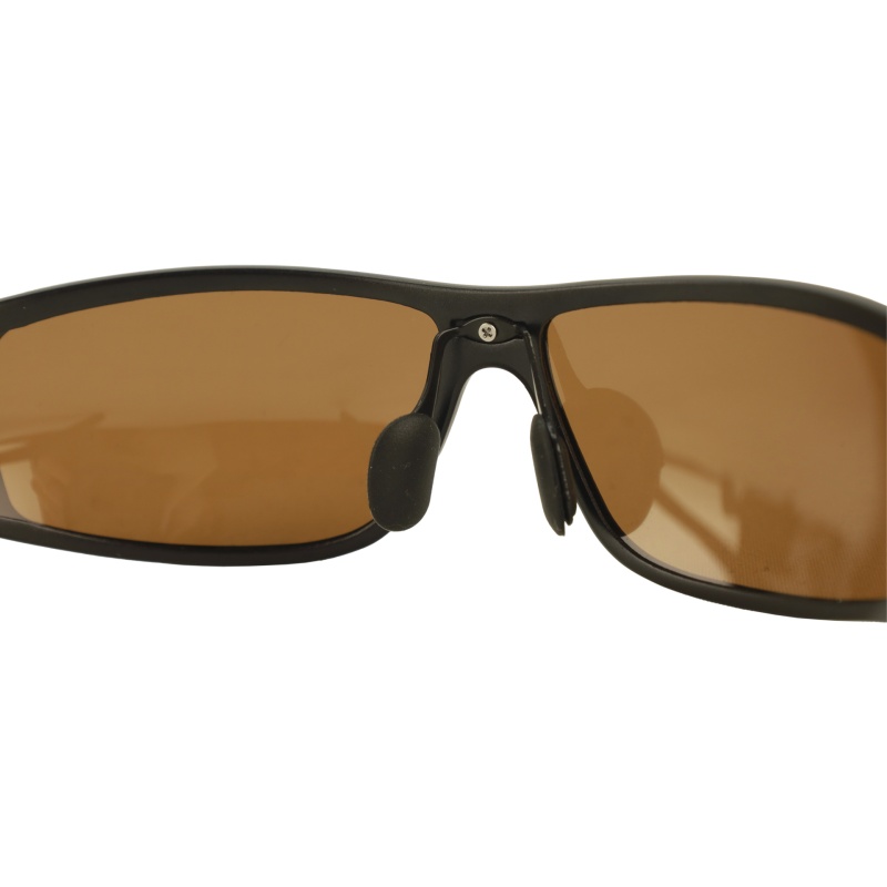 Поляризационные очки Aquatic VP в титановой оправе (цвет линз коричневый)