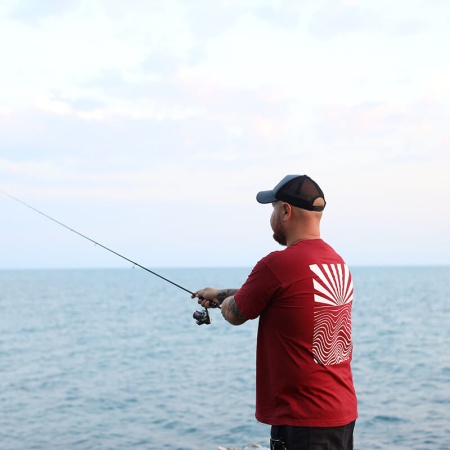 Фирменная футболка Mateneko L #Red