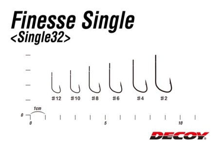 Крючки Decoy Single32 #14