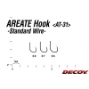 Крючки Decoy Areate Hook AT-31 #6 (10шт.)