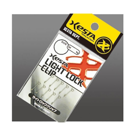 Застежки Xesta Light Lock Clip #SS (10шт.)