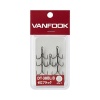 Крючки Vanfook тройные DT-38BLB #16
