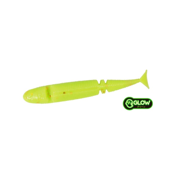 Силиконовая приманка DUO Tetra Works Movvy 1.9" #S525 Lime Shine