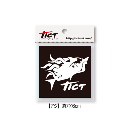 Наклейка Tict Cutting Sticker Logo #Aji