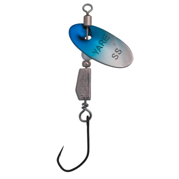 Вращающаяся блесна Yarie №672 Blender 1.5g #SP-10 Blue/Silver