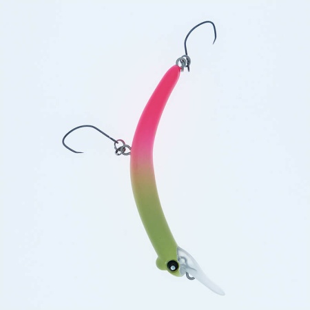 Воблер Mukai Backstroke 55S #BS04 Green Pink W-Glow