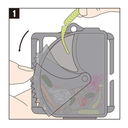 Коробка DaiichiSeiko Junk Pocket 65 #Foliage Green