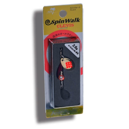 Вращающаяся блесна Palms Spin Walk Clevis 2.6g #CGR