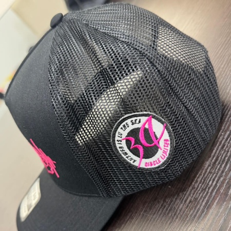 Кепка Thirty34Four Mesh Cap (Pink Logo)