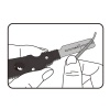 Точилка для крючков + шило DaiichiSeiko MC Omatsuri Sharpener #Dark Earth