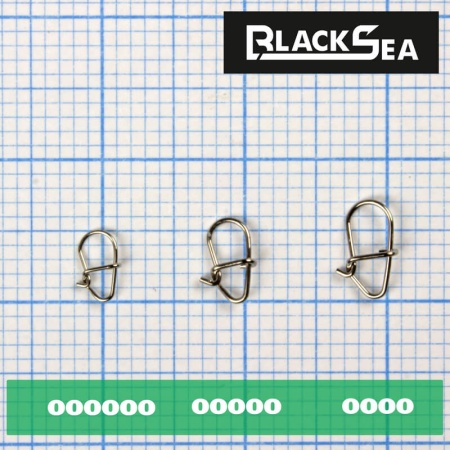 Застежки BS Baits V-Snap #0000 (10шт.)