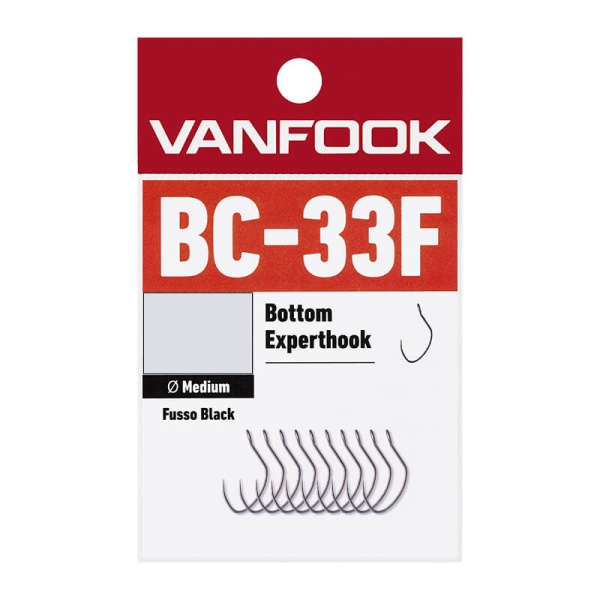 Крючки Vanfook BC-33F Fusso Black #6 (50 шт.)
