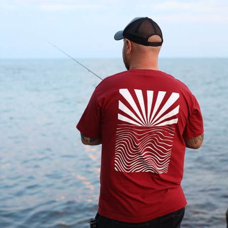 Фирменная футболка Mateneko L #Red